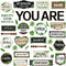 Bulletin Board Decoration Plant Farmhouse Welcome Bulletin Board Decor Set Postive Inspirational Motivational Cutouts Posters Kit Classroom School...