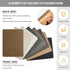 Azobur Couch Patch Repair Fabric,Microfiber Fabric, Self-Adhesive, for Sofa Repair and Upholstery, 2 Pieces, 9.5 x 11 inches (Brown)...