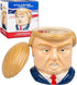 SCS Direct Donald Ceramic Large 3D Figural 16oz Coffee Mug w Toupee Lid- Make Coffee Cups Great Again- Not Endorsed by Kamala Harris- Collectible ...
