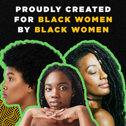 My Black is Beautiful Clarifying Sulfate Free Shampoo for Build Up, For Dry and Damaged Hair, Blue Ginger and Mint, 9.6 fl oz...