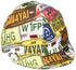 Lapco Lap C-6 3/4 4-Panel Welder's Caps, 100% Cotton, 6 3/4", Assorted Colors...