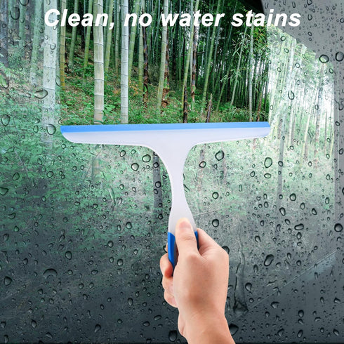 Shower Squeegee for Glass Doors, 3pcs Bathroom Squeegee for Shower Glass Cleaner Squeegee, Window Cleaning Squeegee Glass Shower Door Squeegee for...