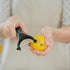 Peeler for Potato Vegetable Orange - Heavy Duty Double Sided Dual Purpose Non Slip Grip Apple Fruit Y Shaped with Ultra Sharp Stainless Steel Stra...