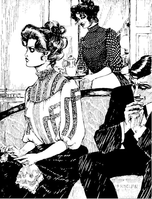 Folkwear Gibson Girl Blouse #205 High Collar Ladies Shirt Top 1900's Reproduction Sewing Pattern (Pattern Only) folkwear205...