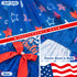 cyeollo 4th of July Dog Dress Dog Clothes Dog Tulle Skirts for Small Dogs Independence Day Holiday Pet Outfits with Bowtie Patriotic Puppy Cats Ap...