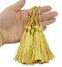Aokbean 100pcs 5 Inches Handmade Silky Floss Soft Craft Bookmark Tassels with Loops for DIY, Jewelry Making, Graduation Tassel,Bookmarks,Souvenir ...