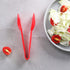 New Star Foodservice 35605 Utility Tong, High Heat Plastic, Straight Edge, 6 Inch, Set of 12, Red...