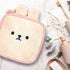 na1 Cute Kawaii Plush Makeup/Cosmetic Bag With Inner Pocket and Handle and Zipper Closure for Convenient Travel and Portability, Soft Velvet Textu...