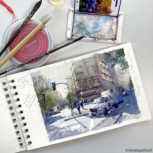 Hahnemuhle Bamboo Mixed Media Travel Journal...