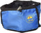 PET LIFE Wallet Folding Waterproof Zippered Collapsible Folding Travel Pet Dog Cat Bowl Feeder Waterer, One Size, Blue...