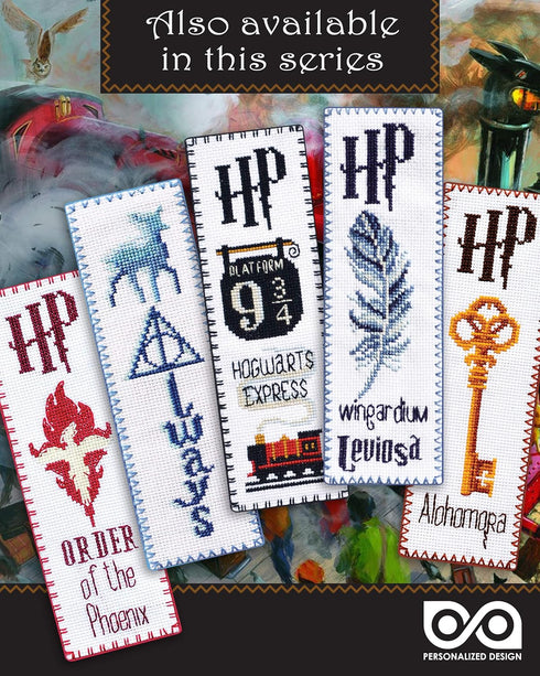 Embroidery Kit with Pattern 'Hedwig The Owl' - Counted Cross Stitch Bookmark...