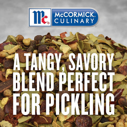 McCormick Culinary Pickling Spice, 12 oz - One 12 Ounce Container of Mixed Pickling Spice, Best for Seasoning Pickles, Corned Beef, Pot Roasts and...