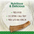 Nylabone Healthy Edibles WILD Antler Natural Long Lasting Venison Flavor Dog Chew Treats Antler Medium/Wolf (10 Count), -...
