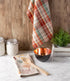 DII Fall Basics Kitchen Dishtowel Collection Printed & Plaid Fall Dish Towel Set, 18x28, Autumn Leaves, 2 Count...