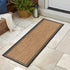Gertmenian Indoor Outdoor Classic Flatweave Area Rug, Stain & UV Resistant Carpet, Deck, Patio, Poolside & Mudroom, 2x6 Ft Runner, Simple Border, ...