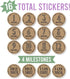Hadley Designs 16 Monthly Baby Milestone Stickers - Rustic Baby Monthly Milestone Stickers, Baby Month Stickers For Baby Photo Props Newborn, Mont...