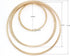 Macrame Hoop Gold Metal Rings for Dream Catcher Crafts (4" 6" 8" 9Pack)...