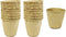 Set of 16 Biodegradable Eco Friendly Peat Pots! 3.125" Diameter x 3" - Recycled Non Bleached Peat Pots Perfect for Seed Germination! No Transplant...