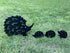 Hedgehhog Decorative Garden Stakes Metal Garden Statues Small Cute Silhouette Stake for Yard Outdoor Garden Lawn Decoration, Set of 4...