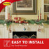 Command Small Decorating Clips, White, 20-Clips, 24-Strips, Decorate Damage-Free...