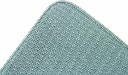 Microfiber Dish Drying Mat, 16 by 18-Inch, Gray...