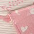 NTBAY 3 Layer Toddler Blanket, Muslin Cotton Jacquard Bed Blankets, Lightweight Thermal Baby Blanket, Super Soft and Warm Crib Blanket for All Sea...