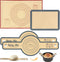 Silicone Bread Sling for Dutch Oven,Non-Stick & Easy to Clean Silicone Baking Mat,Reusable Bread Sling with Long Handles,4 PCS Sourdough Bread Bak...