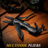 RoverTac Pocket Knife Tactical Folding Knife Multi Tool Survival Camping Knife, Multitool Knife Pliers Bottle & Can Opener 9-Pack Screwdrivers Lin...