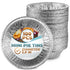LEGLO 100 Pcs Disposable Egg Tart Tins - 2.9" Aluminum Mini Pie Tins, Quality and Durable Material, Easy to Use and Oven Safe, Moisture and Odor R...