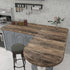 11.8"x78.7" Thick Brown Wood Wallpaper Peel and Stick Wallpaper Self Adhesive Wood Contact Paper for Cabinets Countertops Waterproof Removable Woo...