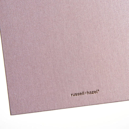 Russell+Hazel A5 Journal, Peony Bookcloth Hardcover, Organization Supplies, 5.89" x 8.33", 252 Pages...