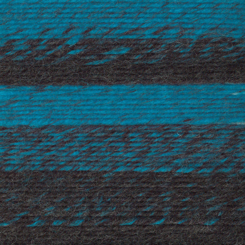 Lion Brand Yarn 826-209 Scarfie Yarn, One Size, Charcoal/Aqua......