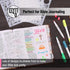 Mr. Pen- Bible Journaling Stencil, 4.2 x 7 Inch, 14 Sheets, Stencil Set, Journal Stencils, Planner Stencils, Plastic Stencils, Stencils for Journa...