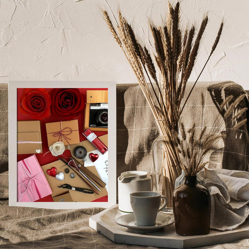 Posterizer 1 pcs-Valentine’s Day-themed DIY project cute poster-Romantic Art-Holiday Poster Collection-Gift for Couples boyfriend girlfriend Husba...