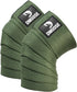 DMoose Fitness Knee Wraps for Weightlifting (Pair) – 78” Gym Brace Straps for Joint Stability & Pain Relief - Perfect for Squats & Working Out - U...