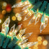 Hopolon Christmas Lights, 2 Pack 23ft 100 Mini String Lights, 120V UL Certified Extendable Tree Lights for Patio, Garden, Home, Party, Holiday, We...
