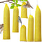 6 Pieces Finch Sock Feeder Finch Feeders without Seeds for Outdoors Hanging Thistle Bird Feeder for Finch Thistle Seed Bird (Yellow, 3.94 x 15.5 I...