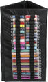 The Beadsmith Bead Tube Tower – Storage Unit – 8 x 16 inches, Folds Easily for Storage or Travel – Holds Large and Small Bead Tubes – Clear Zipper...