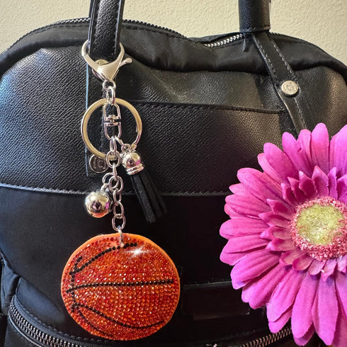 Popfizzy Rhinestone Keychains for Women and Girls, Bling Purse Charms, Birthday Gifts for Her, Backpack Key Chain, Bag Charms...