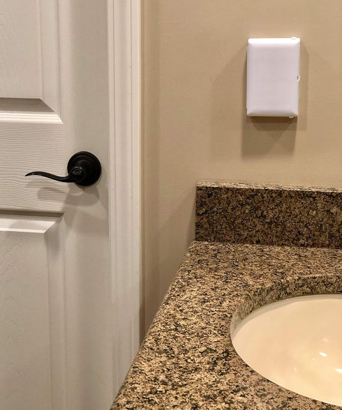Baby Toddler Pet Resistant Electrical Safety Cover Guard for Home and Business, Made in USA, Compatible with Decora Leviton Legrand, Modern Wide O...