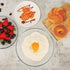 5 Inch Glass Mixing Bowls Set Glass Salad Bowls, Round Bowls, Small Bowls for Kitchen, Set of 3...