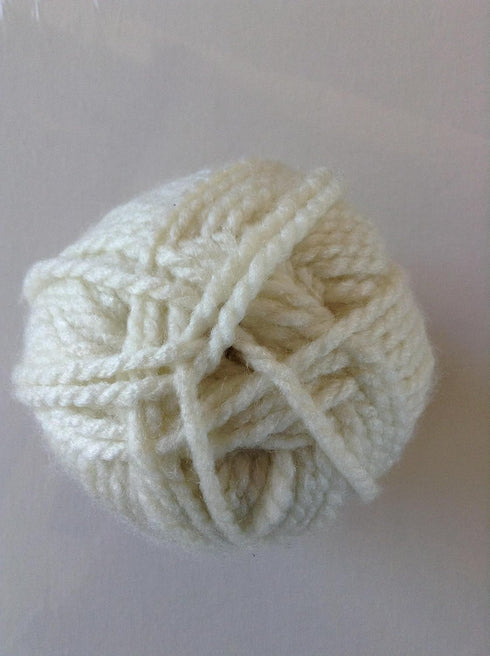 Loops & Threads Charisma Yarn 1 Ball Off White 3.5 Ounces......
