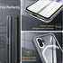 Hensinple for Nothing Phone 2 Case with Tempered Glass Screen Protector, Anti-Yellowing Military-Grade Drop Protection Cover, Shockproof Soft Slim...