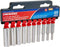 Crescent 10 Piece1/4" Drive 6 Point Deep SAE Socket Set - CSAS10N...