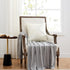 GIGIZAZA Decorative Couch Pillow Covers 24 x24,White Thick Cushion Pillows Covers,Sofa Square Accent Pillows Set of 2...
