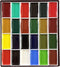 Japanese Painting Paint Horned Face Sai, Top Made in 24 Colors...
