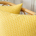 UGASA Outdoor Waterproof Pillow Covers Pack of 2 Weaving Texture Water Resistant Outside Decorative Pillow Cases for Patio Garden Porch Yard Bench...