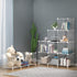 HOMIDEC Wire Cube Storage, Storage Shelves 9 Cube Bookshelf Bookcase Closet Organizer and Storage, Wire Storage Shelves Multi-Use DIY Storage Cube...