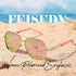 FEISEDY Retro Polarized Pilot Sunglasses for Women 70s Vintage Trendy Shades B4147...