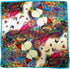Shanlin Unisex 100% Mulberry Silk Square Scarf in Gift Box (21”x21”)...